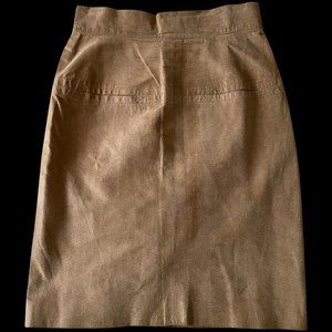 VINTAGE Carmelo Pomodoro Genuine Leather Skirt (early 90s)